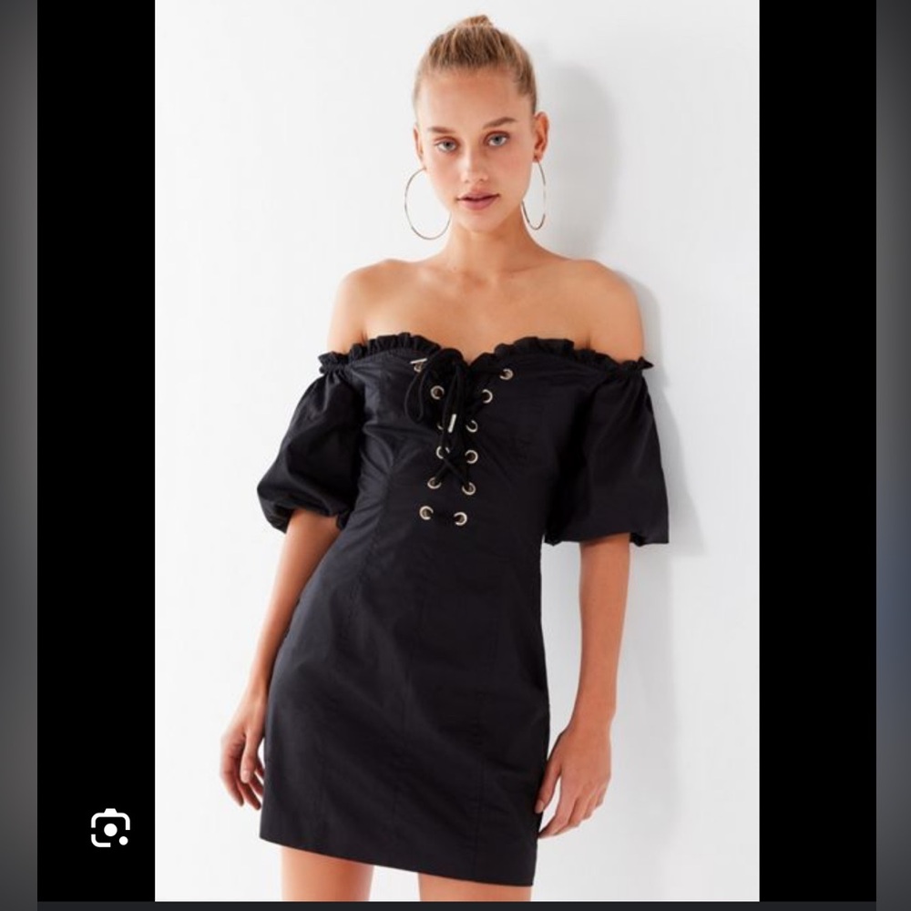 I AM GIA Black Corset Dress
